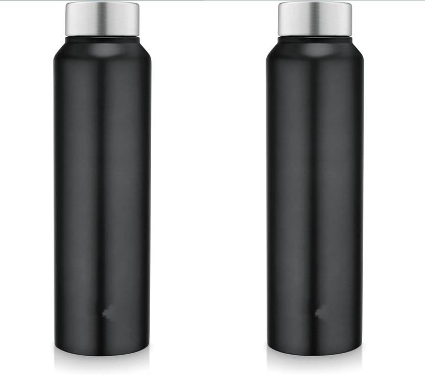 Daraz 1000 ML Water Bottle for Fridge/School/Outdoor(Black Colour, Set