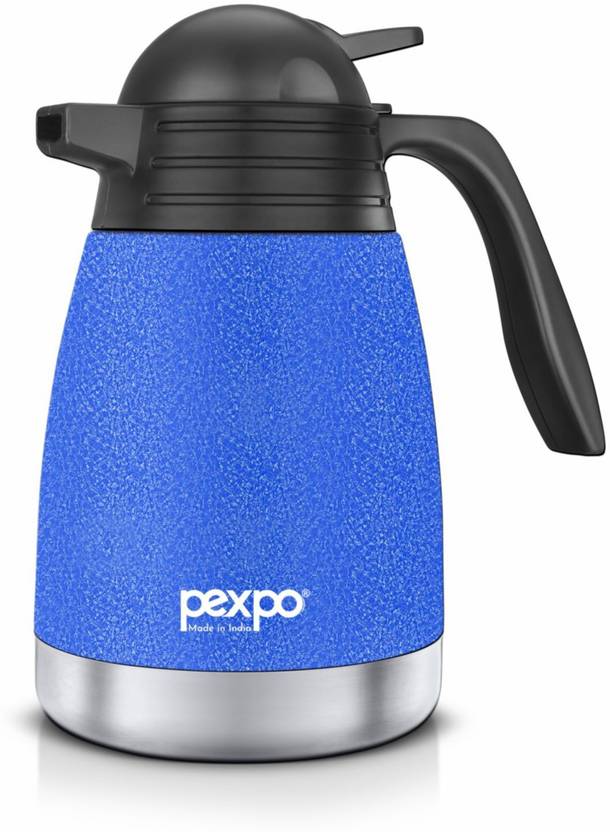 pexpo Stainless Steel Vacuum Insulated Cosmo Carafe, 24 Hrs Hot and