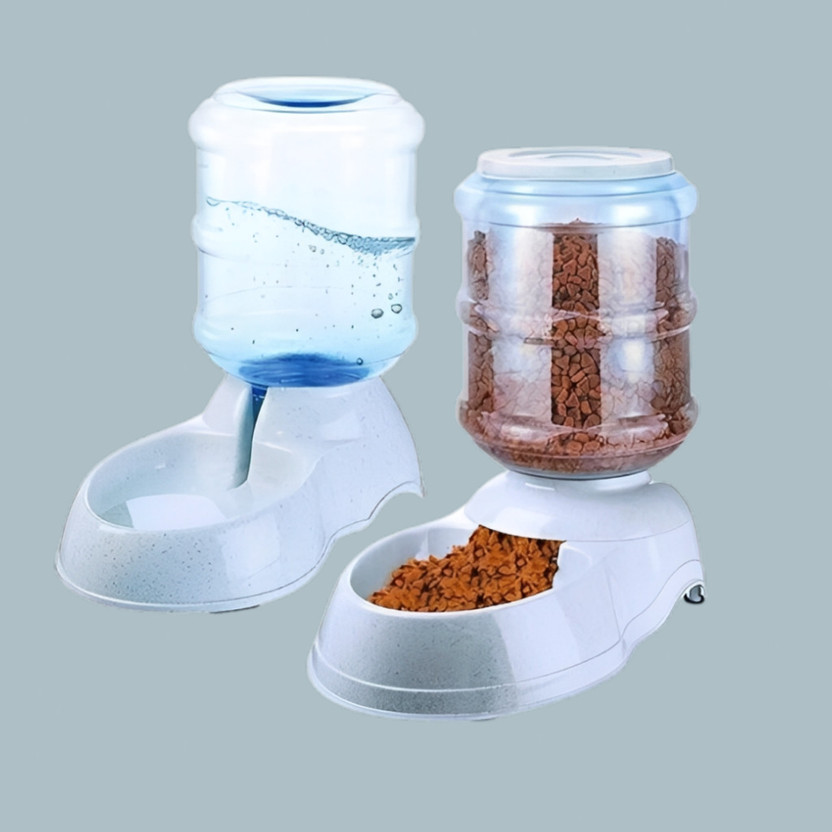 ASHAKA Plastic Mixing Bowl HydroPup Dish Disposable(Pack of 1, White)