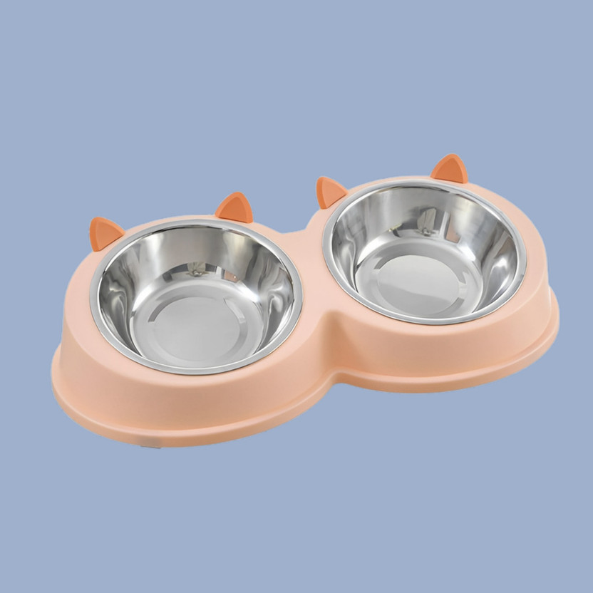 DAYUDIL PawPulse Plastic Pet Bowl(1 L Pink)
