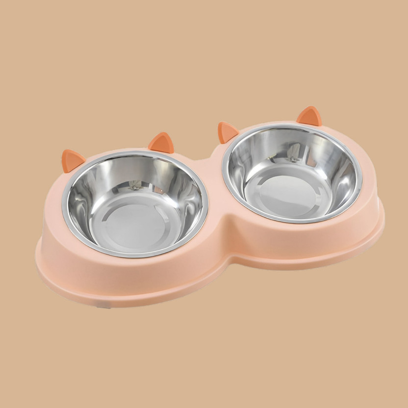 DAYUDIL TailFlex Plastic Pet Bowl(1 L Pink)