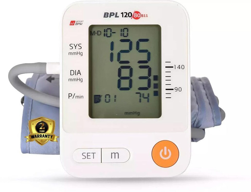 BPL Automatic 120/80 B11 White Bp Monitor B 11 Bp Monitor(White)