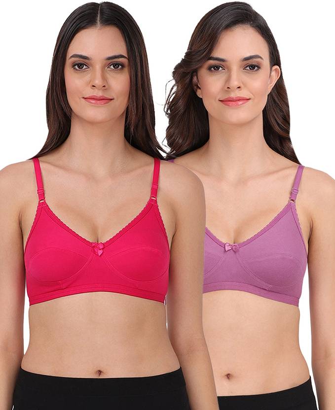 LILY Lily Non Padded Everyday Bra Women Full Coverage Non ...