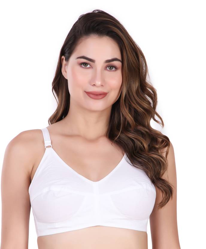 Explore india Cotton Bra NonPadded & NonWired Bra with Double layered cups for girls & women