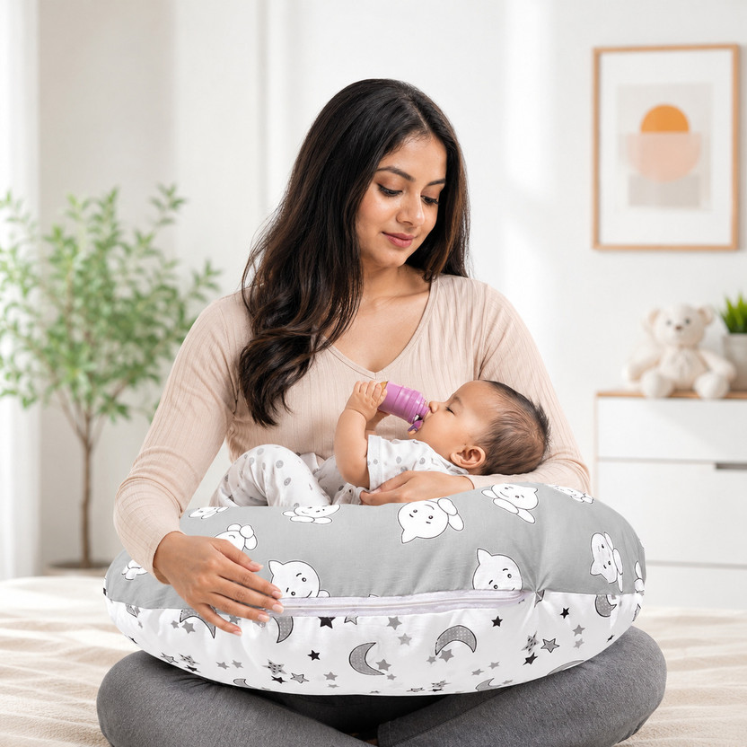 MOM & SON Breast Feeding Pillow Breastfeeding Pillow