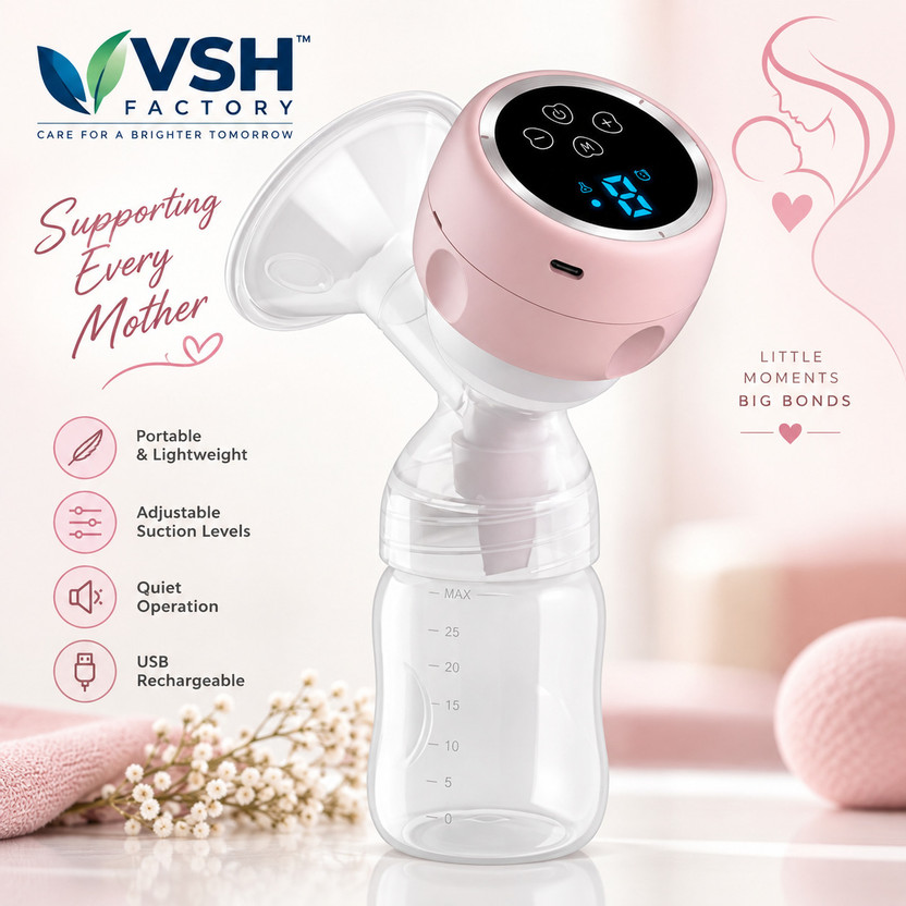 VSH FACTORY Latest Automatic Breast Pump  - Electric(Multicolor)