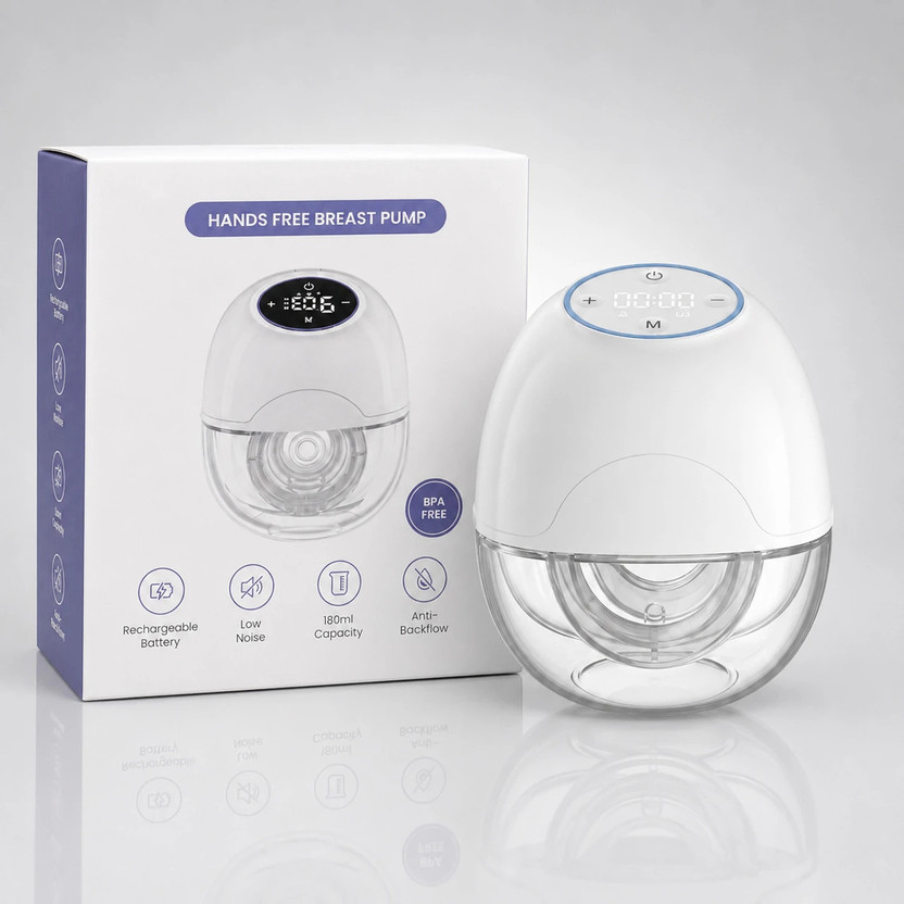 Flipkart INAMRA'S Wearable Electric Breast Pump with Wireless , Hands Free Design  - Electric(White) - Flipkart Deal