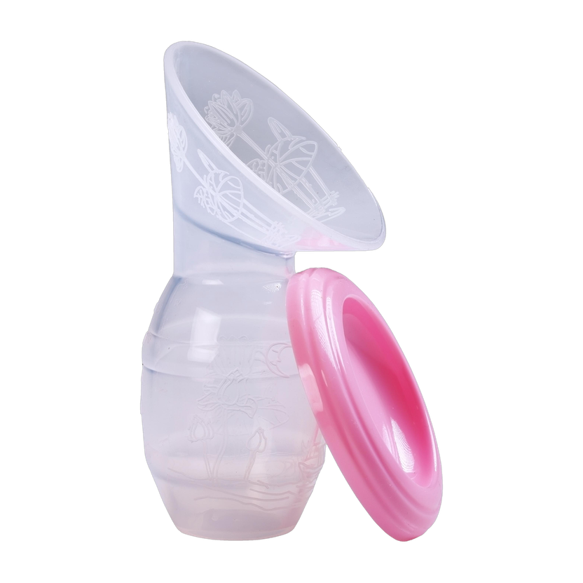 LuvLap Silicone Milk Catcher Breast feeding accessory  - Manual(White)