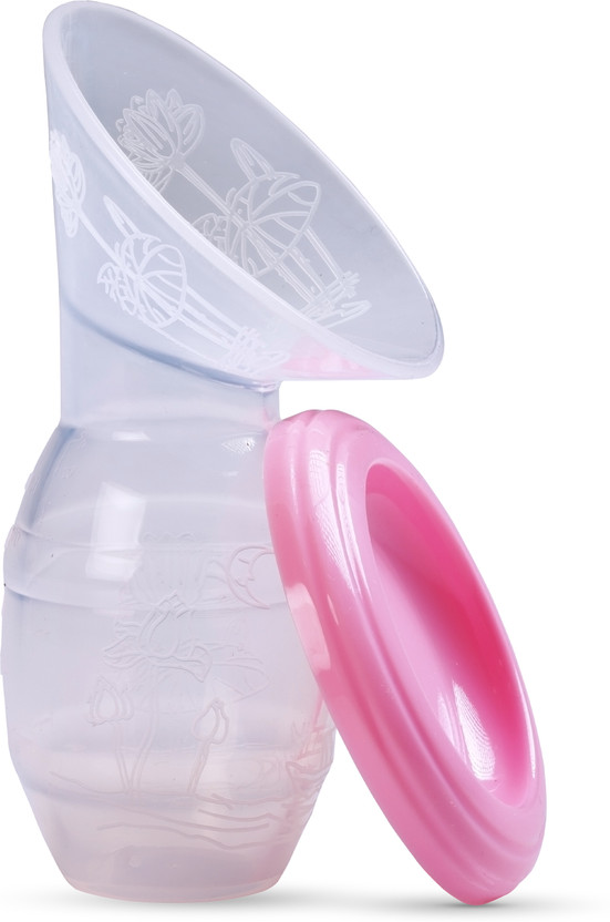 LuvLap Silicone Milk Catcher Breast feeding accessory  - Manual(White)