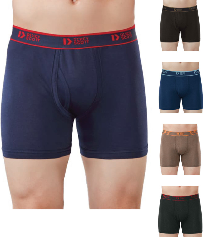 Dixcy Scott Originals Men Cross 100% Combed Cotton - Breathable | Fly front C-open Brief
