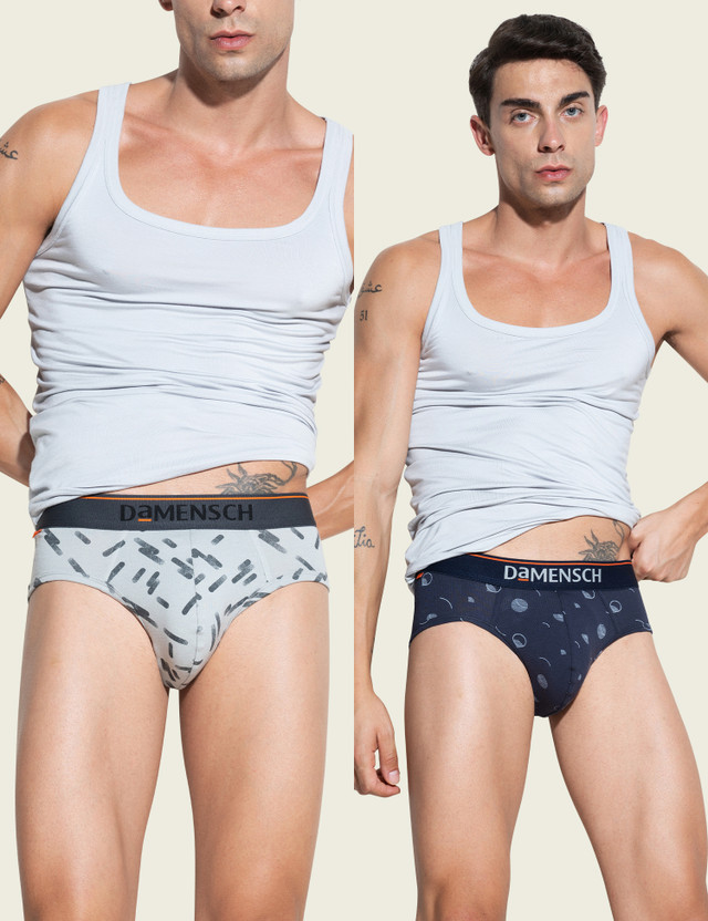 Damensch Men Deo-Cotton Deodorizing V Shape Brief