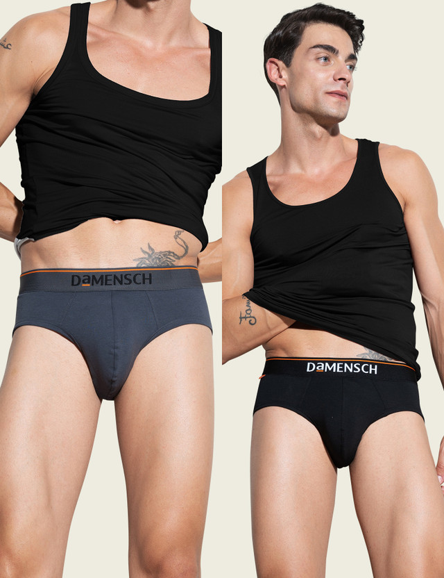 Damensch Men Deo-Cotton Deodorizing V Shape Brief