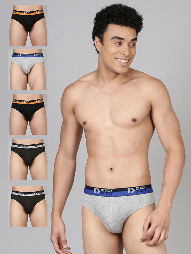Dixcy Dixcy Scott Originals Men 100% Combed Cotton with Sweat Absorbent Waistband Brief - Flipkart Deal