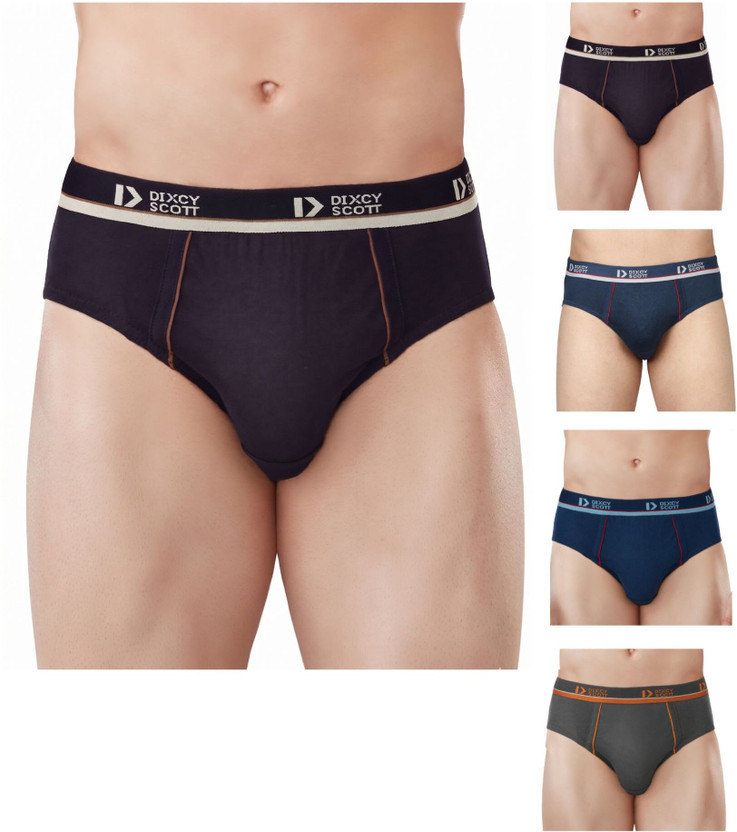 Dixcy Dixcy Scott Originals Men Replay 100% Combed Cotton - Breathable | 2 layer pouch | Sweat absorbent Brief - Flipkart Deal