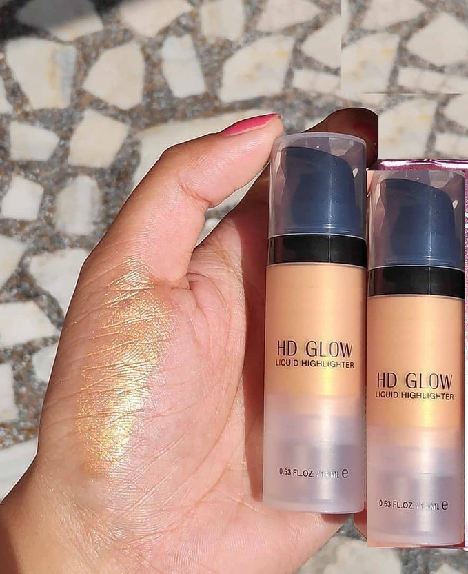 tanvi27 Face Brightener Concealer Long Lasting Makeup Beauty Liquid Highlighter Primer(Champagne)