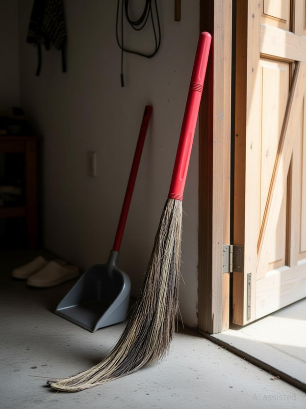 Debankan's Natural DF Grass Dry Broom(Multicolor, 4 Units)