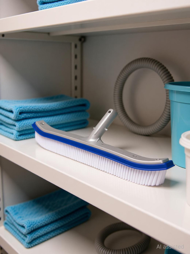 Flaner Flaner Heavy duty Swimming Pool Cleaner Brush Equipment, Pool Brush Plastic Wet and Dry Brush(Blue) - Flipkart Deal