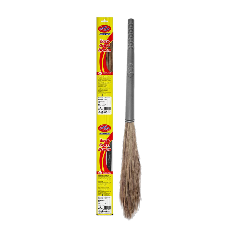 Chakaachak Eazo Grass Broom- Meghalaya Grass Dry Broom(Grey)