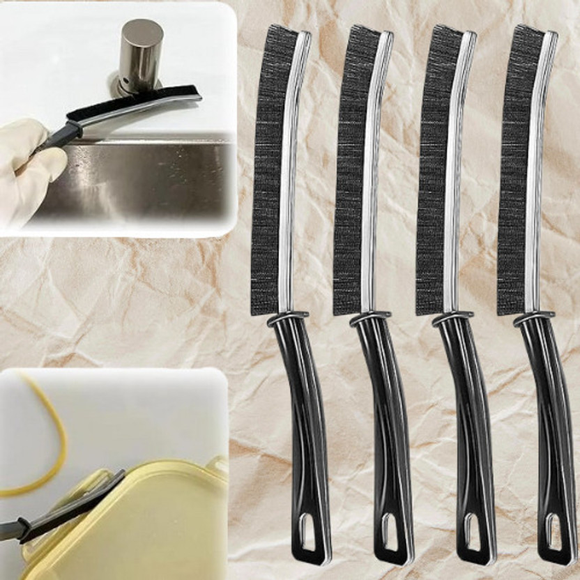 NARV NARV Hard Bristle Crevice Tool for Household Use Multifunctional Dead Corner cleaning Plastic Wet and Dry Brush(Multicolor, 4 Units) - Flipkart Deal