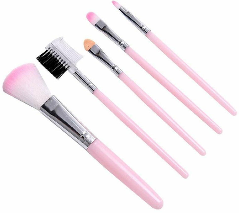 Buy Buy From Best 5 Pcs/Pack Pink Mini Eyeshadow Foundation Eyebrow Lip Makeup Brush Fine Beauty /Eye Shadow Eyebrow Eyeliner Eyelash Lip Brush Cosmetic Tool Mini Make Up Eye Brush Set (Pack of 5 Pcs)(Pack of 5) - Flipkart Deal