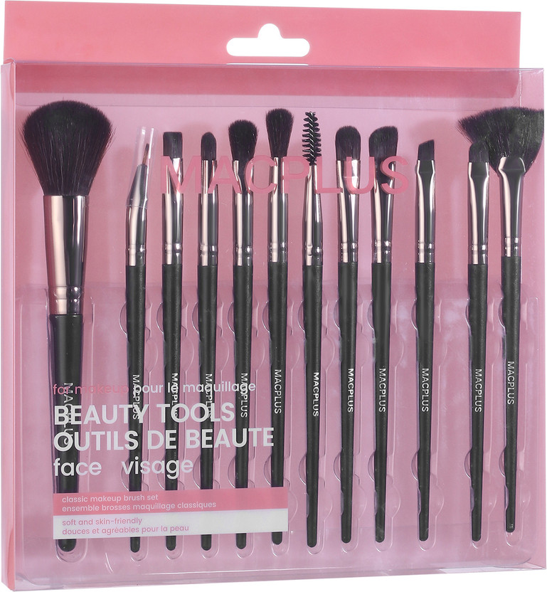 MACPLUS Beauty Tools classic makeup Brush Set(Pack of 12)