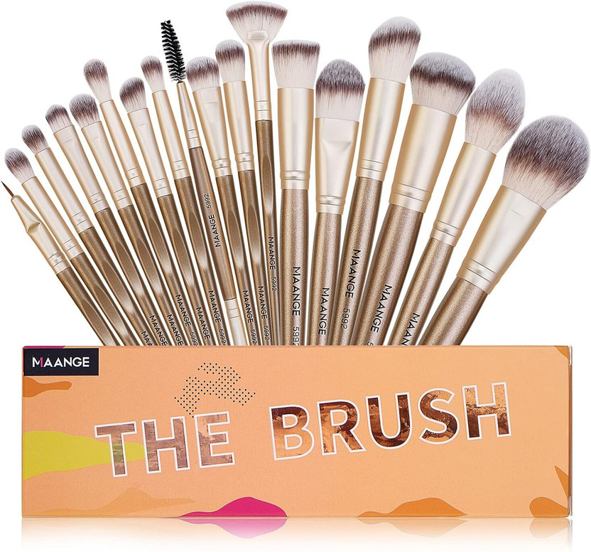 Maange Professional Makeup Brushes Set(Pack of 18)