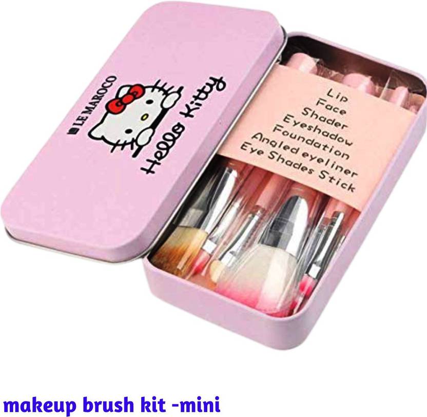 Beautify Makeup Brushes for for dry brushing Mini Teen Box Set of 7