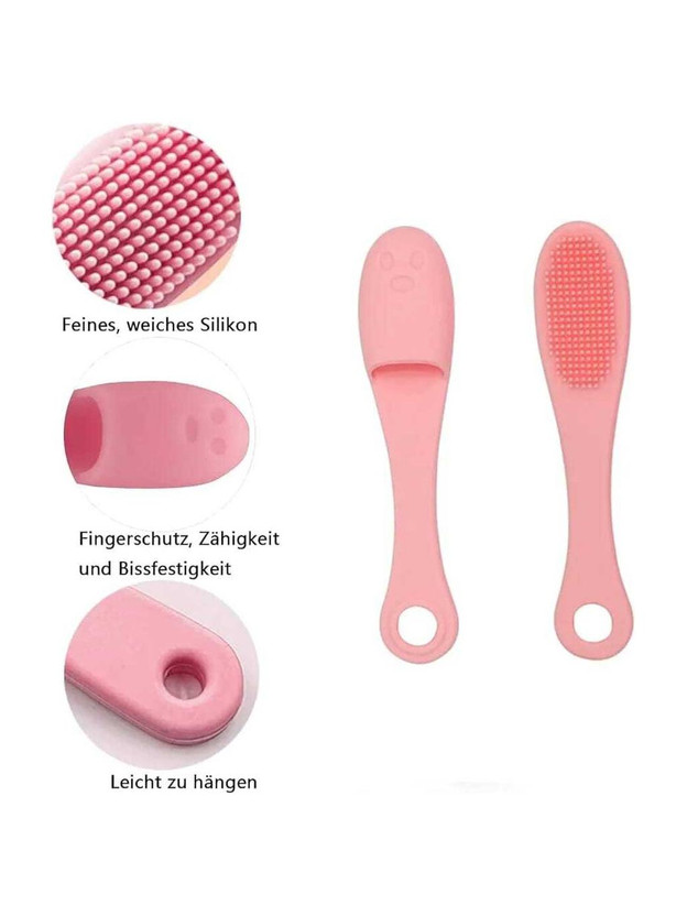 JUBEEMART JM SILICON FACE FINGER BRUSH(Pack of 2)