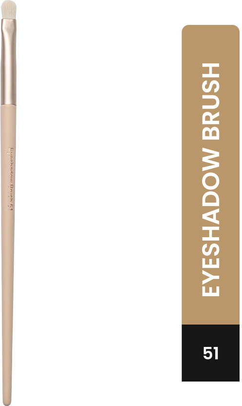 Milagro Beauty Eyeshadow Brush 51 Small Blending Vegan Makeup Tool Wooden Handle(Pack of 1)