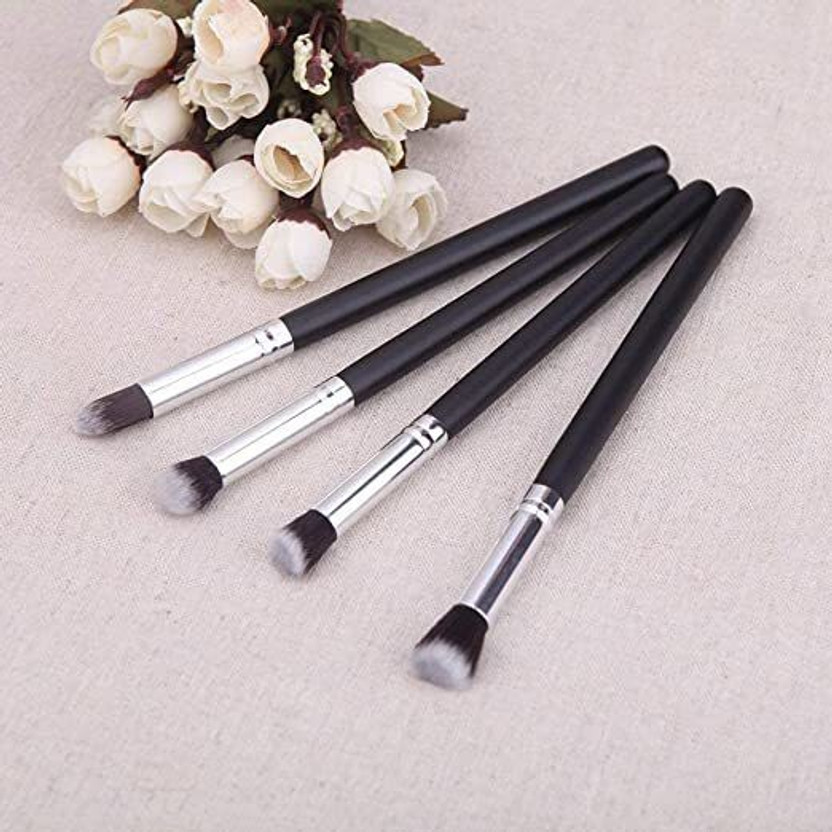 beauty bounty Professional Eyeshadow Blending Pencil Eye Brushes Set Makeup Tool Set of 4pcs(Pack of 4)