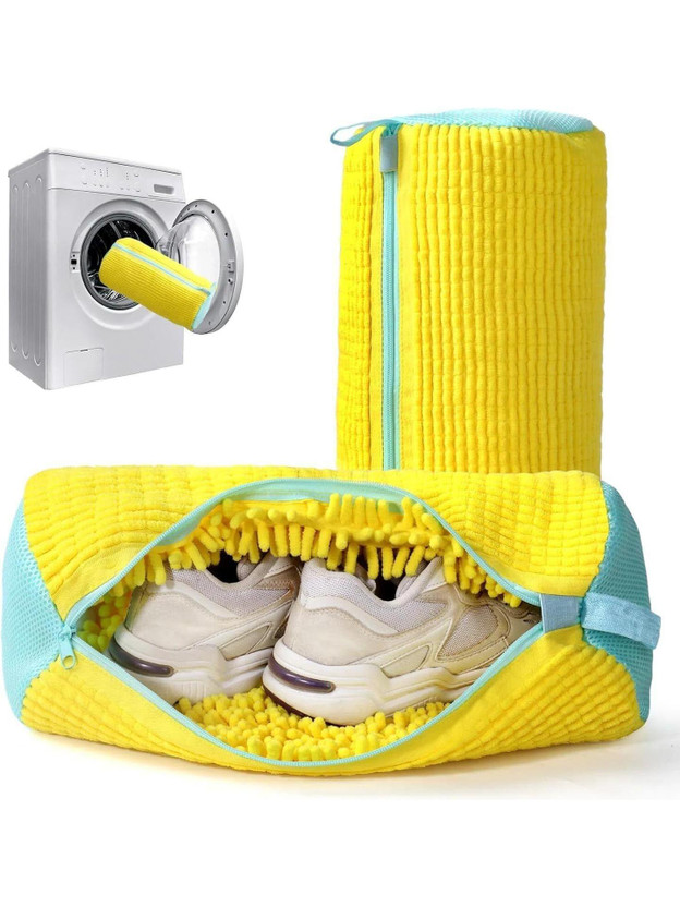 CITYCART Shoe Washing Machine Bag Cleaner(2 ml, Yellow)