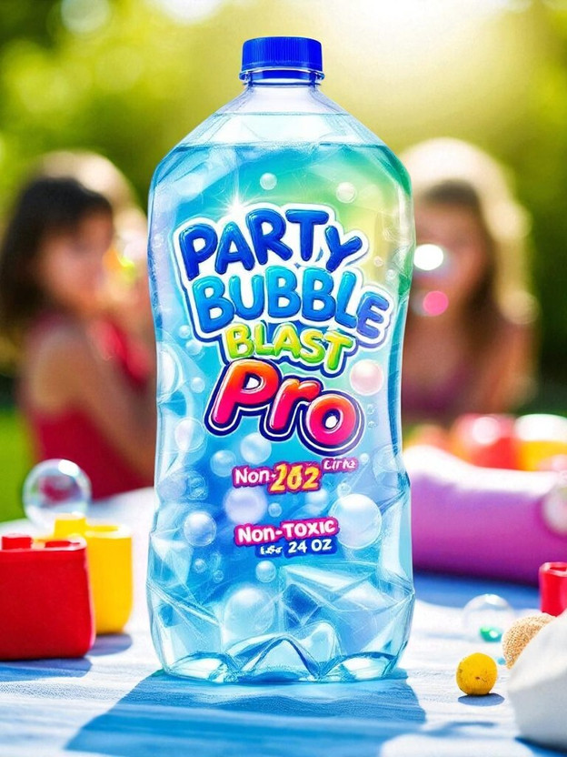 BubbleBlastPro Bubble Machine Liquid(500 ml)