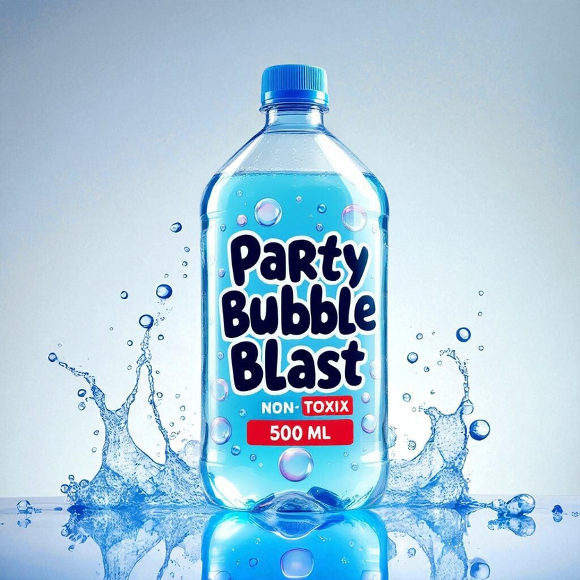 BubbleBlastPro Bubble Machine Liquid(500 ml)
