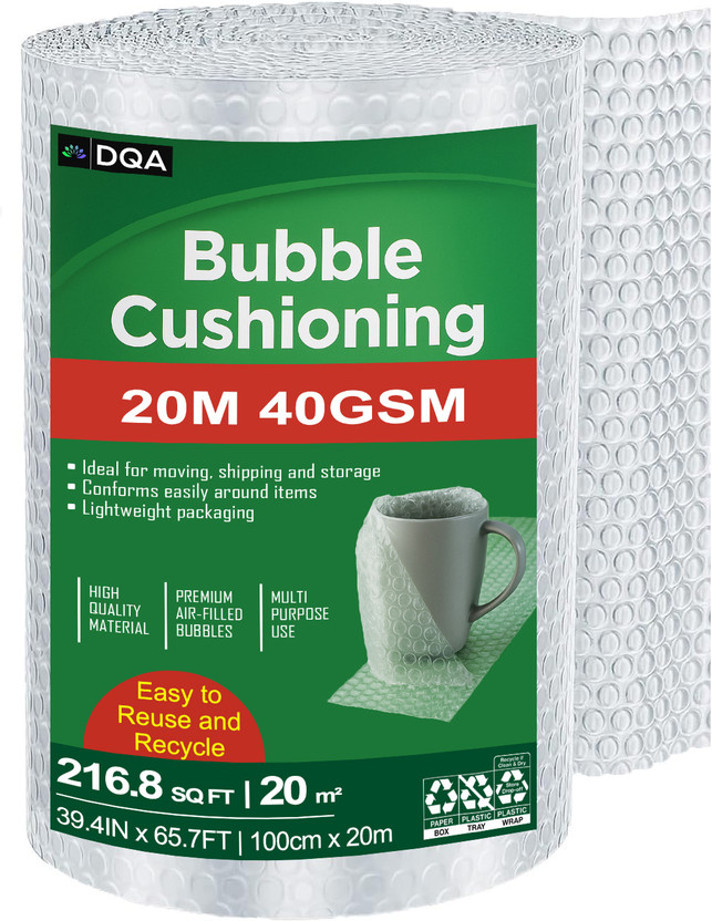 DQA Bubble Wrap 1000 mm 20 m(Pack of 1)