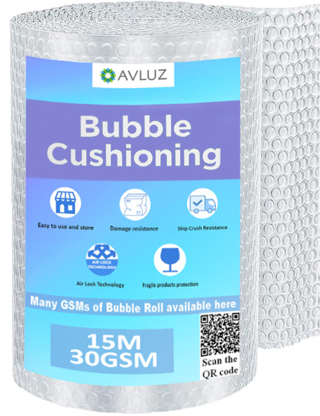 AVLUZ Bubble Wrap 1000 mm 15 m(Pack of 1)