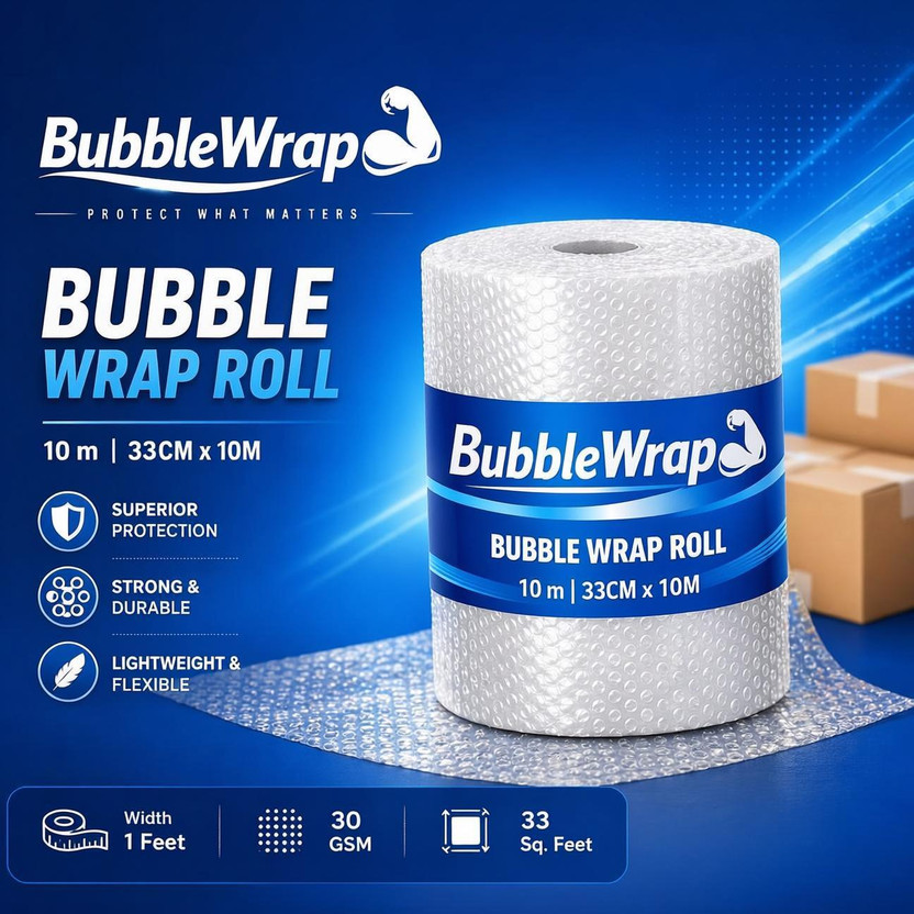 Bubblewrap Bubble Wrap 305 mm 10 m(Pack of 1)