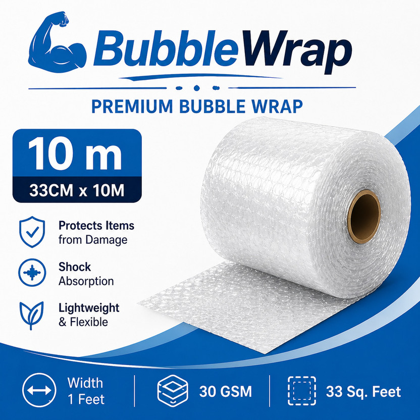 Bubblewrap Bubble Wrap 305 mm 10 m(Pack of 1)