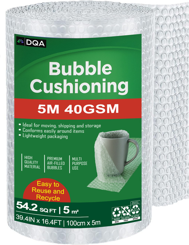 DQA Bubble Wrap 1000 mm 5 m(Pack of 1)