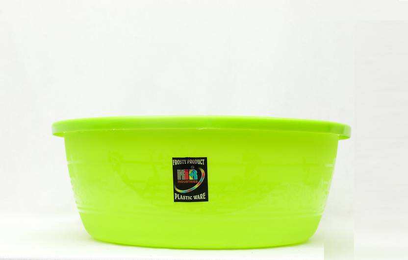 Round Plastic Dynamic Basin / Gamla 16 Inches (Blue ) 16 L Plastic