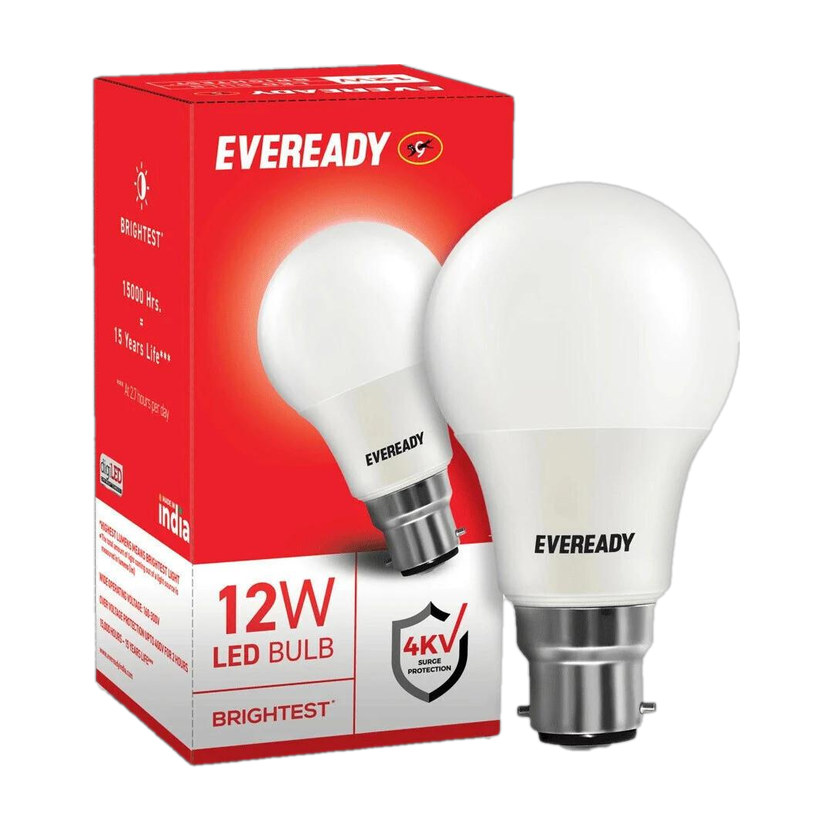 EVEREADY 12 W Basic Standard B22 LED Bulb(White)