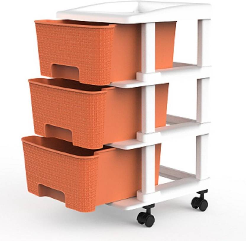 enerex Plastic Free Standing Chest of Drawers Price in India Buy