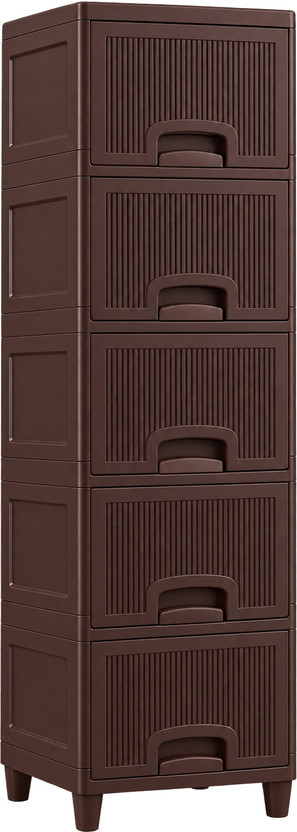 Shiv enterprises SE-4ROD Storage Box(Brown)