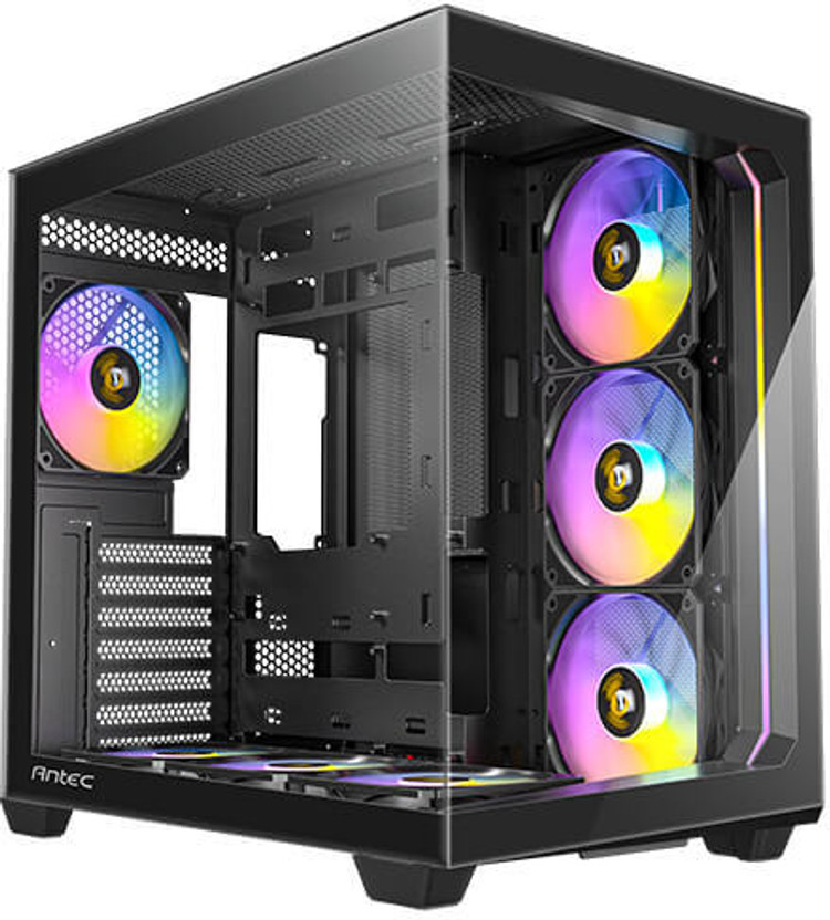 Antec C5-ARGB Mid Tower Cabinet with USB 2.0 and USB 3.0 Ports Compatible with Computer(Black)