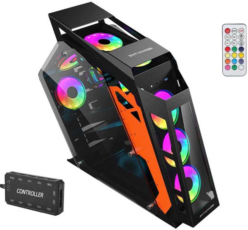 ENTWINO WARRIOR Gaming With 7 RGB Fans, Controller and remote