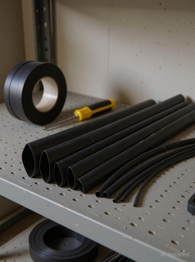 ART IFACT 10 Meters Polyolefin 2:1 Heat Shrink Tube:1 Mtr each 1,1.5 2,3,4,4.5,5,6,8&10mm Heat Shrink Cable Sleeve(0 mm)