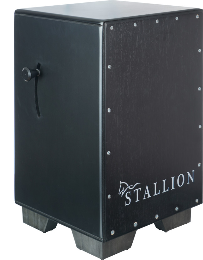 Stallion Adjustable Snare SL50-Birch Wood (H:50 W:30 L:30) - 3 Internal Snares, Black Cajons