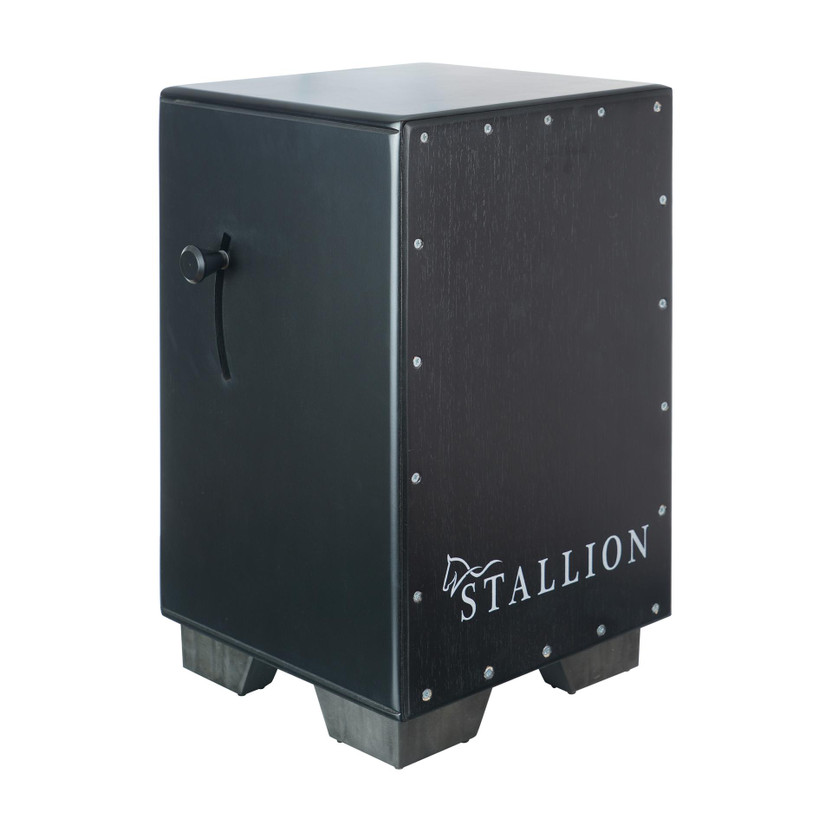 Stallion Adjustable Snare SL50-Birch Wood (H:50 W:30 L:30) - 3 Internal Snares, Black Cajons