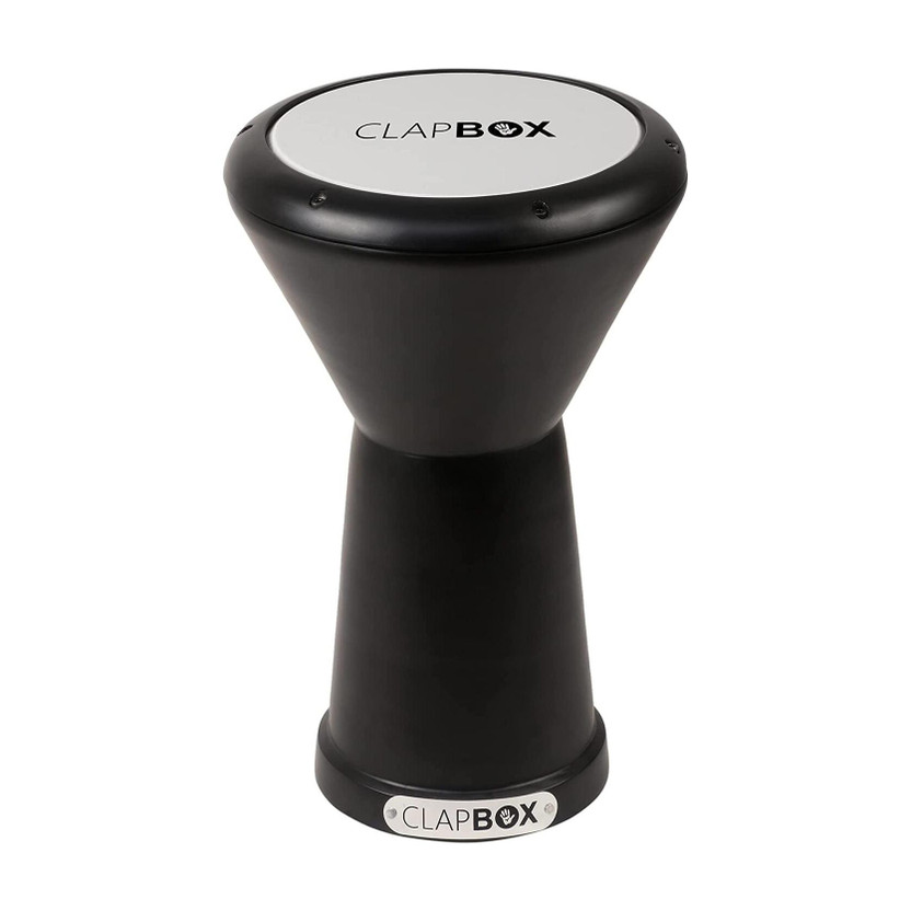 CLAPBOX Darbuka- Aluminium (9 Inches, Black) Full Size Cajons