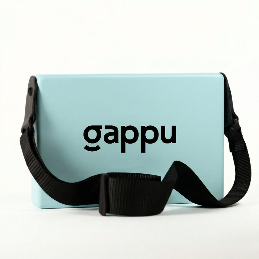Gappu Gappu JamBox with Strap | Portable Hand Drum with Rich Bass & Clear Snare - Sky Blue Cajons - Flipkart Deal