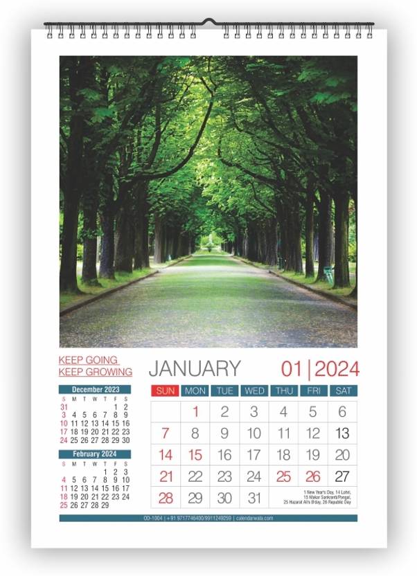 Pixel Office Date Hindi Tithi 2024 Wall Calendar Price in India Buy